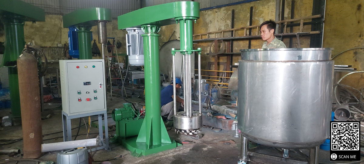 máy nghiền sơn 2 in 1