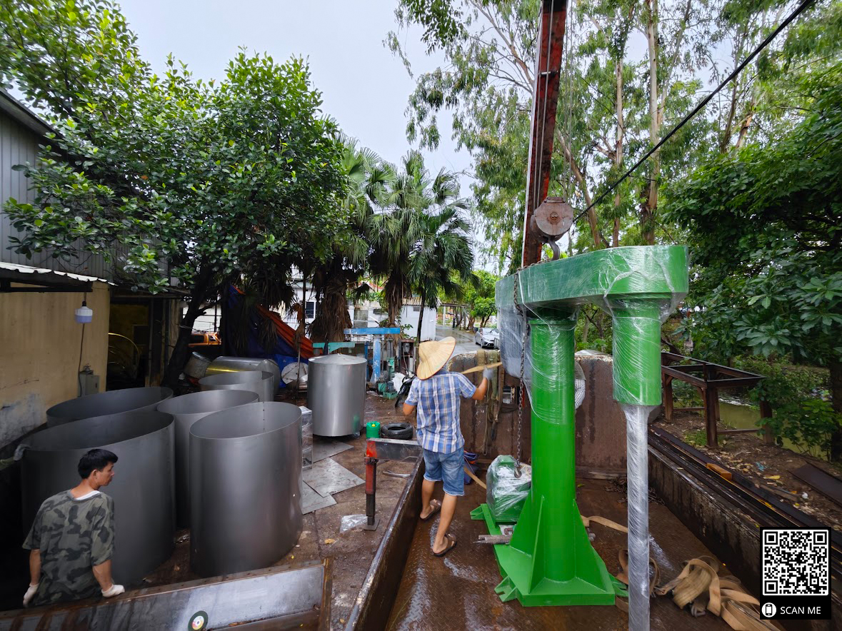 Máy khuấy sơn 1500 lít đa năng chất lượng cao